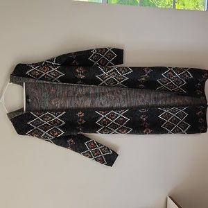 Sioni Womens long Southwest Cardigan